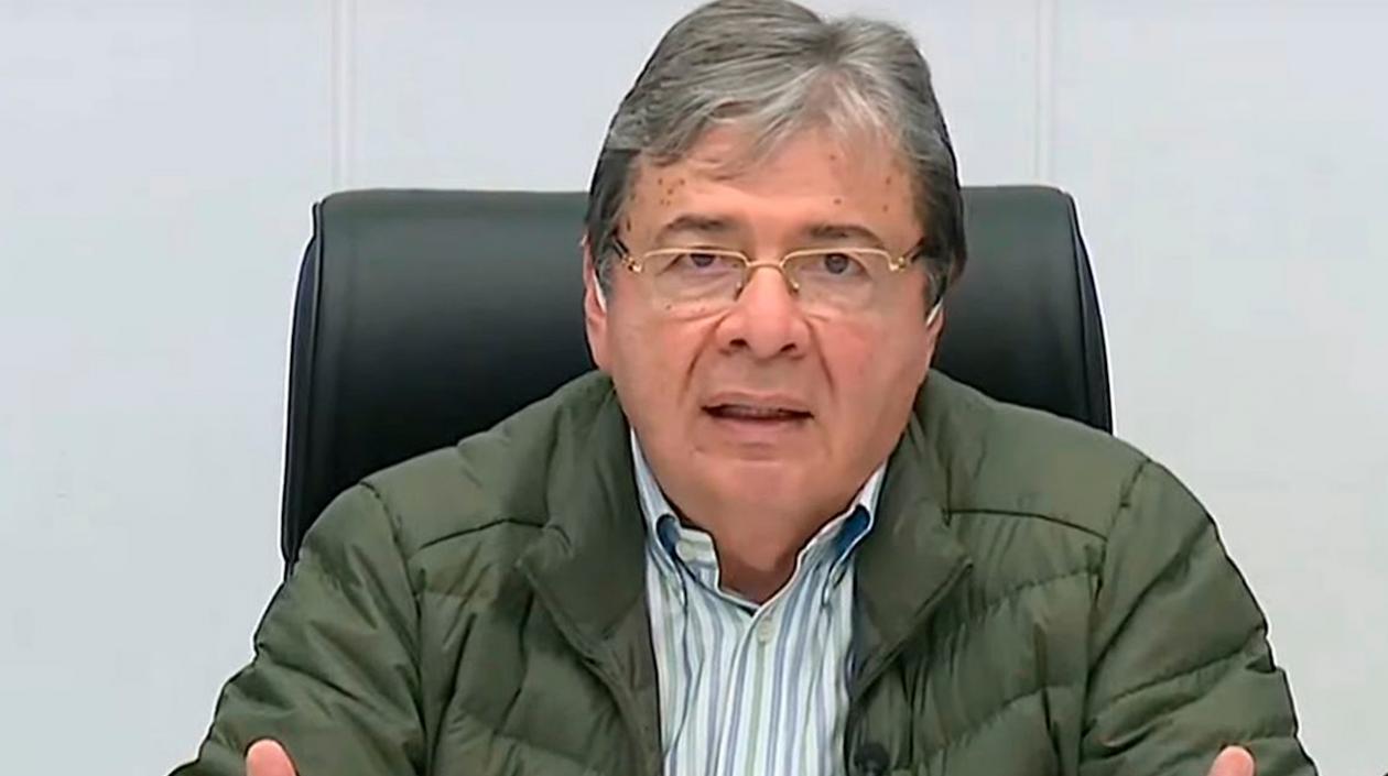 Carlos Holmes Trujillo, ministro de Defensa.