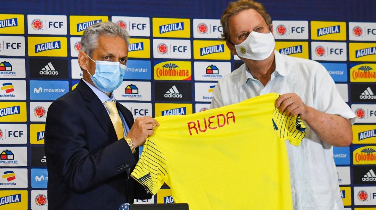 Reinaldo Rueda y Ramón Jesurún.