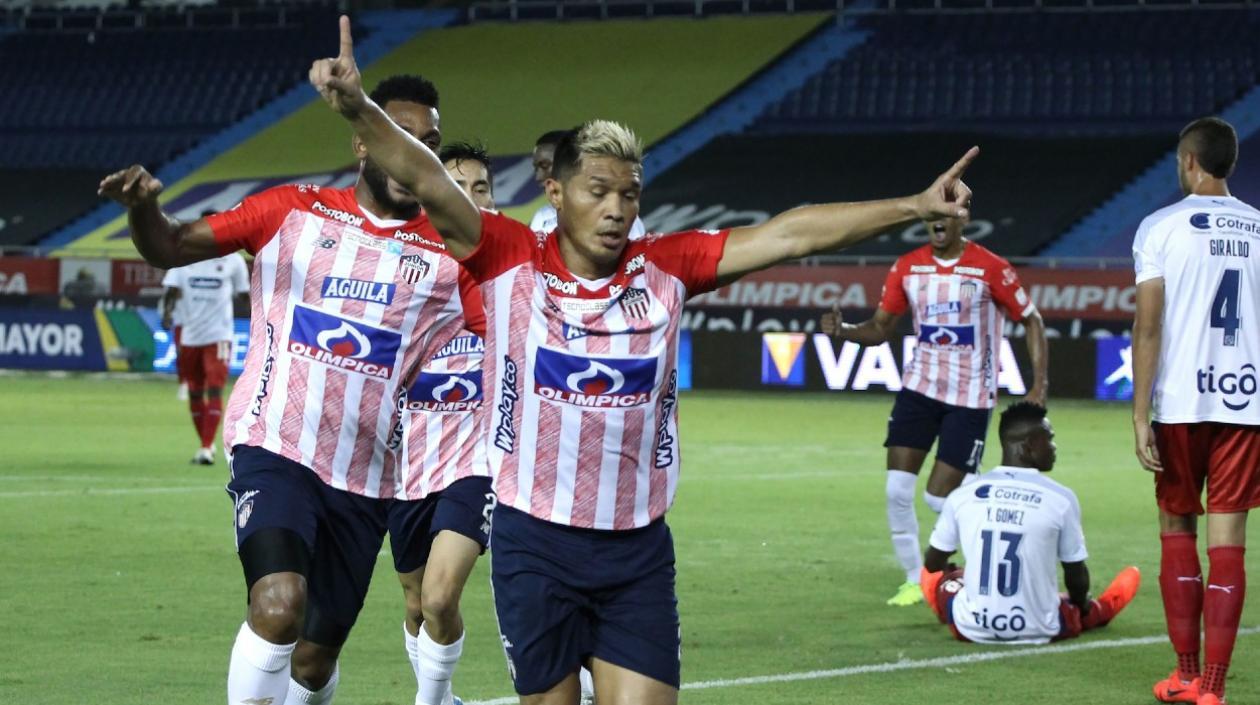 Teófilo Gutiérrez, delantero de Junior. 