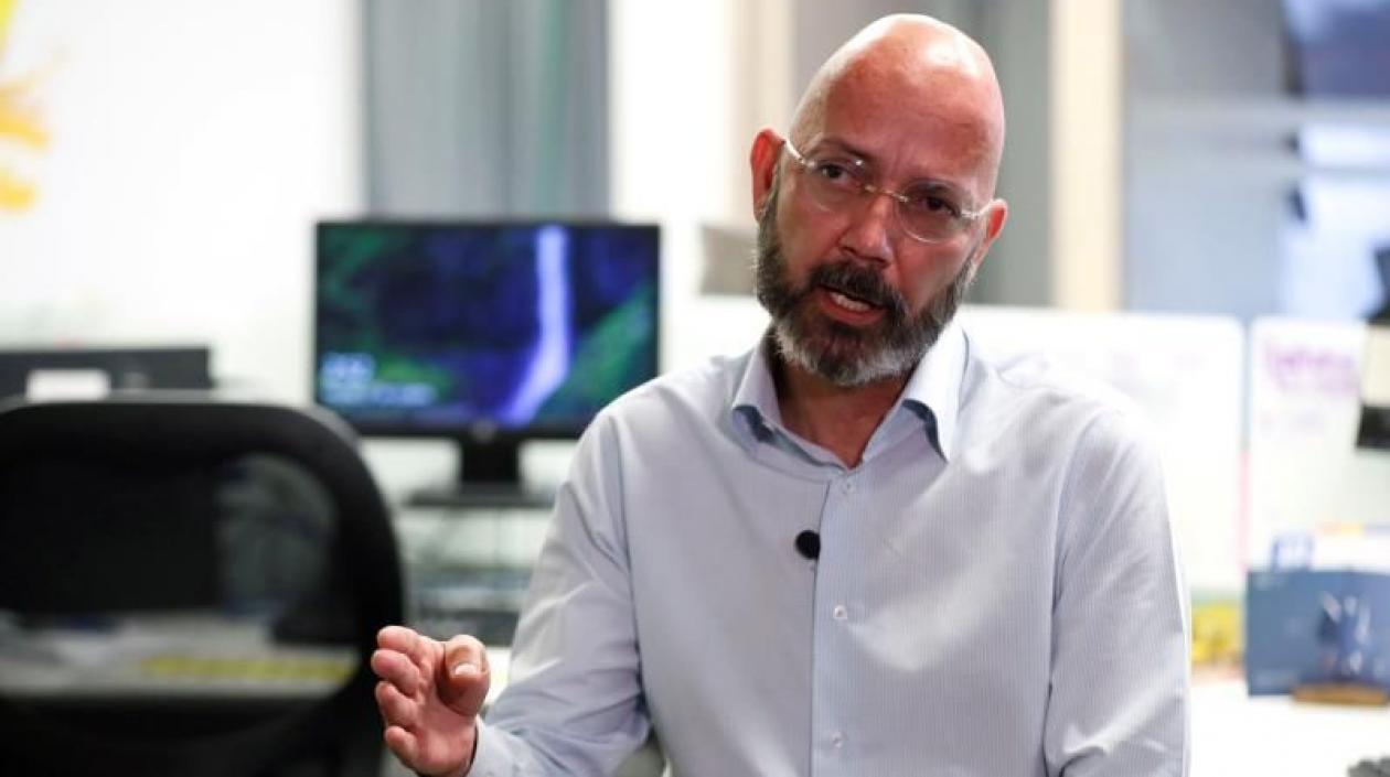 El periodista Ricardo Calderón.