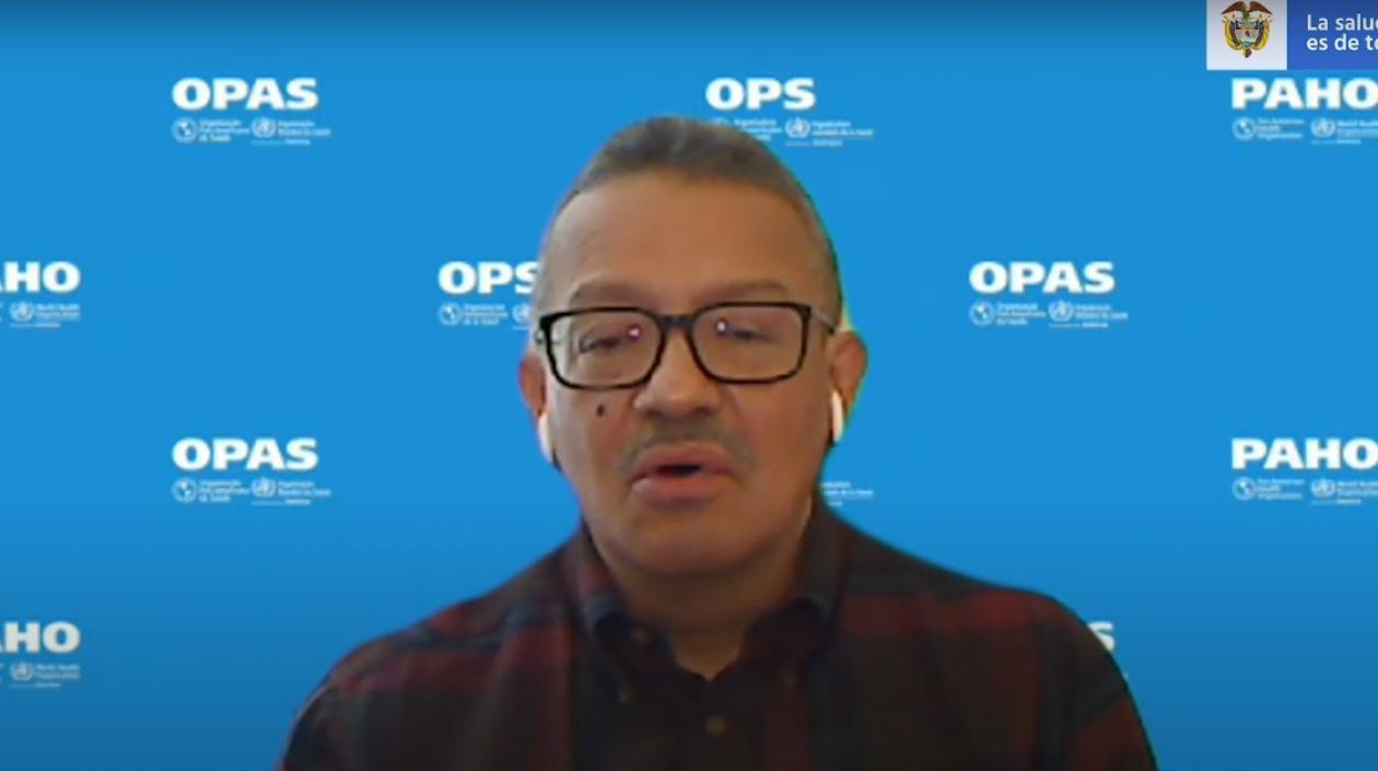 Cuauhtémoc Ruiz-Matus, jefe de la Unidad de Inmunizaciones de la Organización Panamericana de la Salud (OPS).