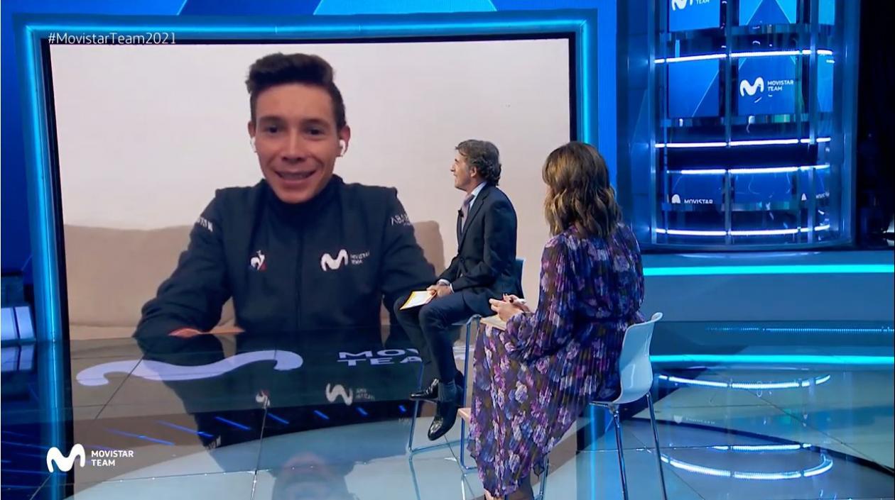 El ciclista colombiano Miguel Ángel 'Superman' López.