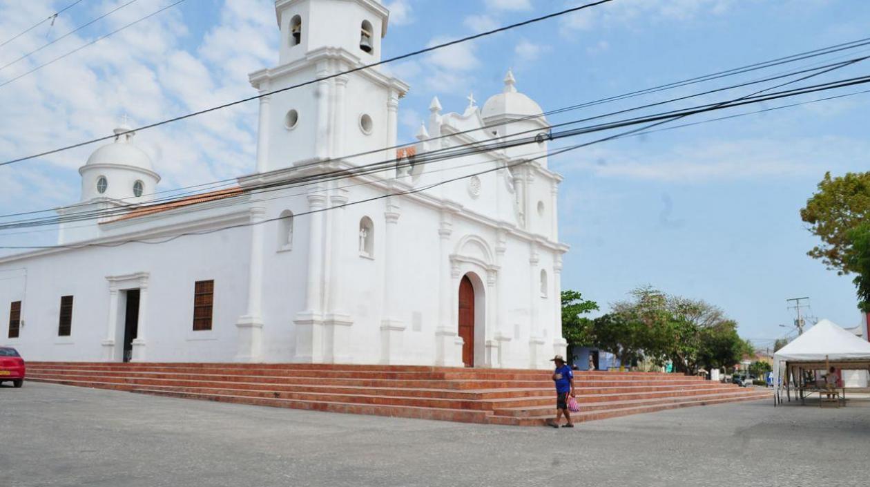 Plaza central de Soledad.