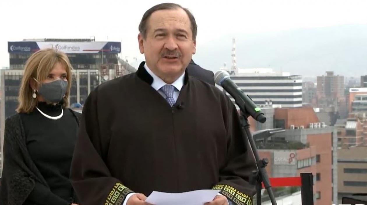 Magistrado Eduardo Cifuentes, presidente de la JEP.