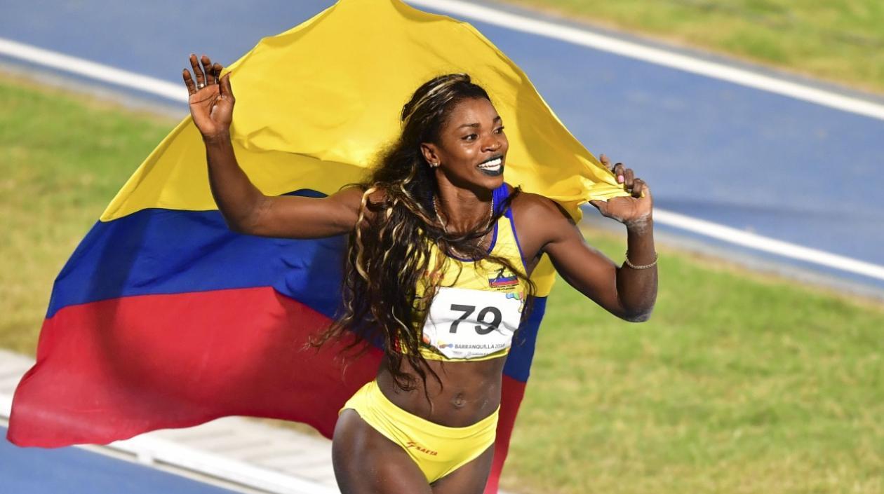 Catherine Ibargüen, ganadora de oro en Rio 2016. 