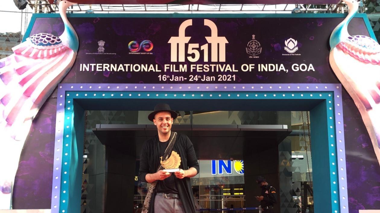 El cineasta barranquillero David David.