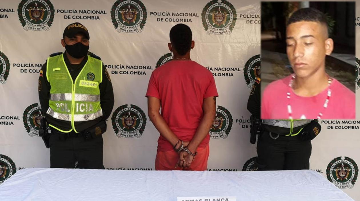 Jeremy Salcedo Bastidas, presunto homicida. 