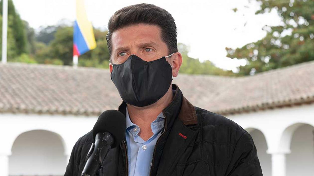 El Director del Dapre, Diego Molano.