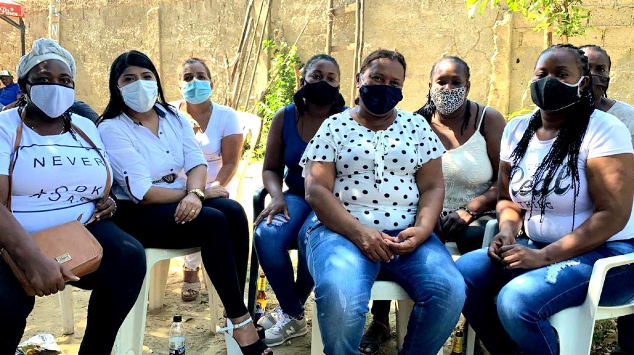 Mujeres afro de Malambo.