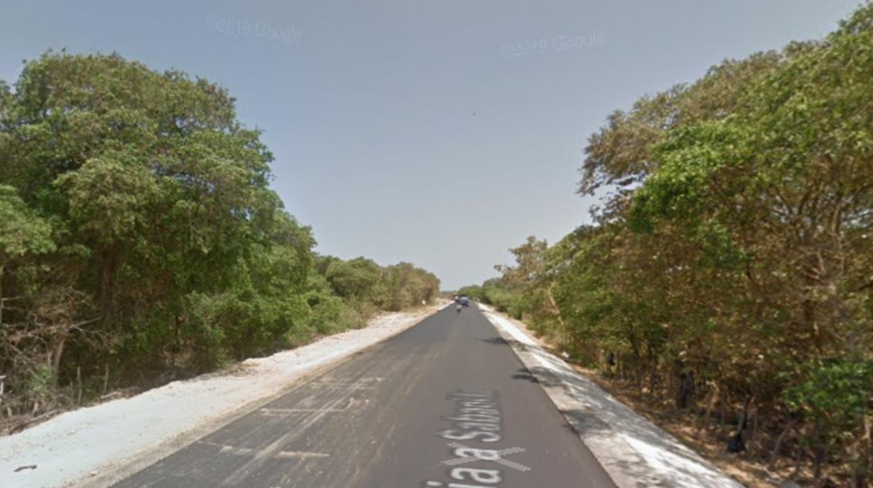 Vía La Playa - Salgar. 