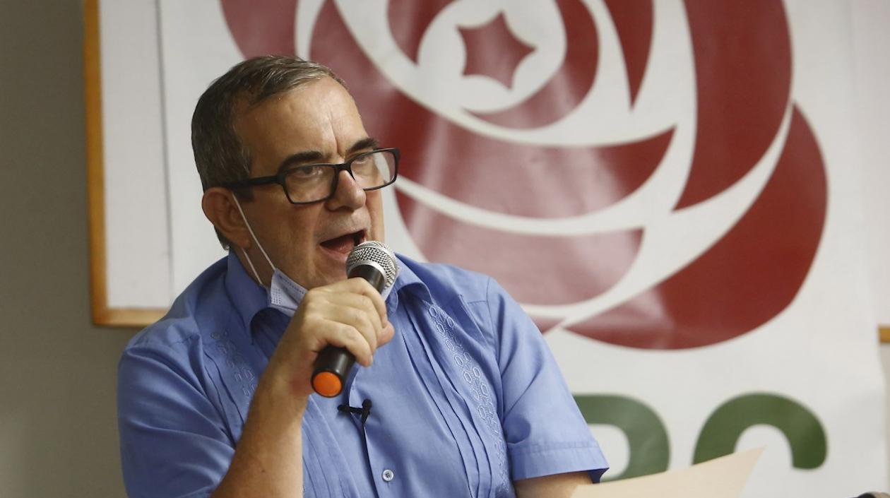 El presidente del partido Comunes, Rodrigo Londoño.