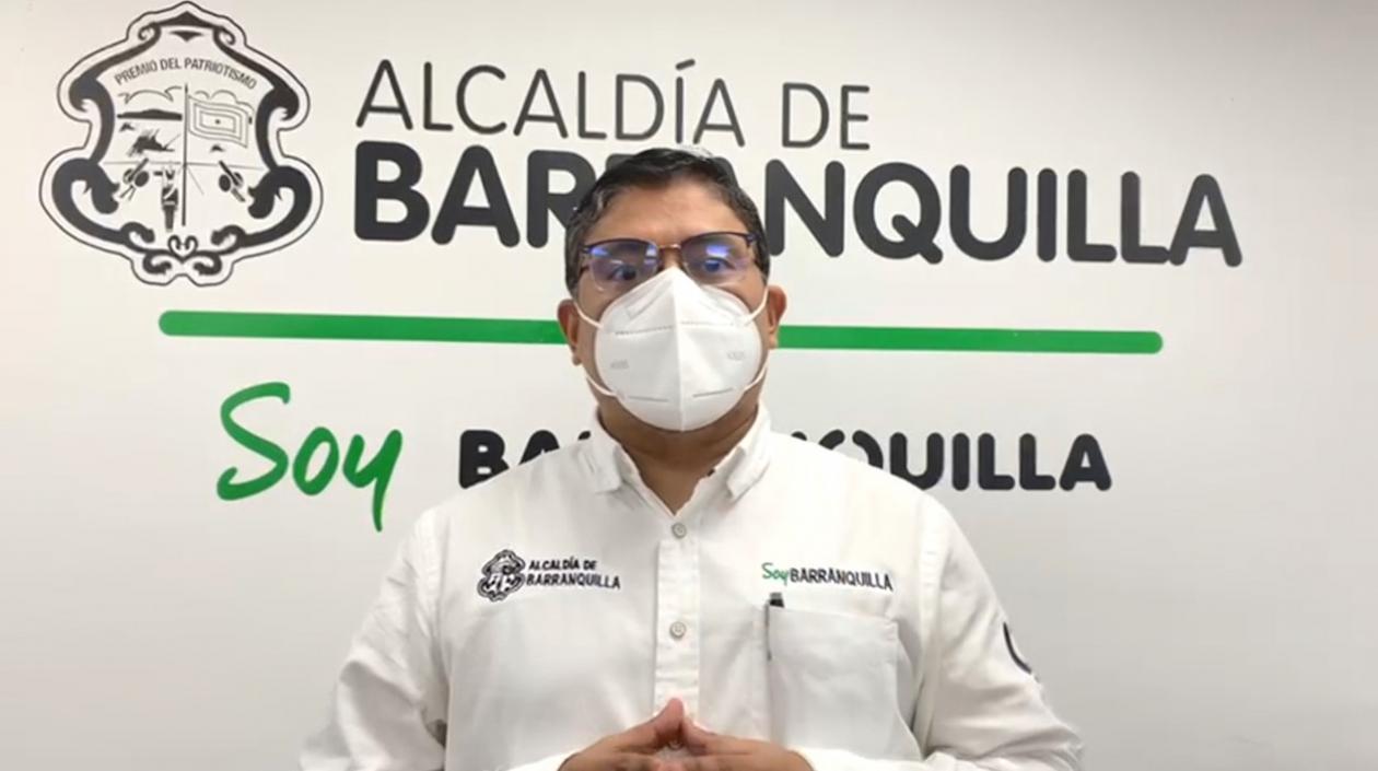 Humberto Mendoza, Secretario de Salud.