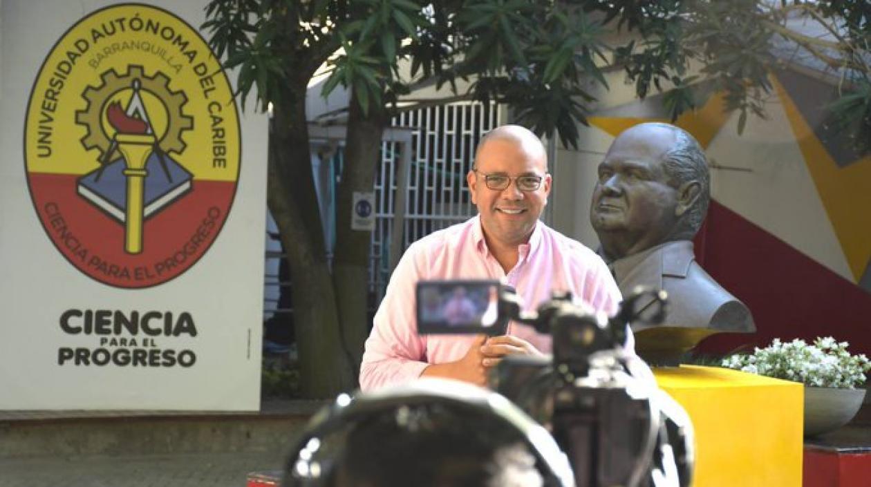 Mauricio Molinares, rector de la Universidad Autónoma del Caribe