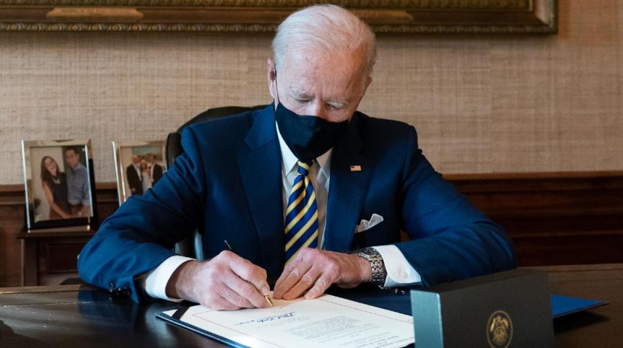 El presidente de Estados Unidos, Joe Biden.