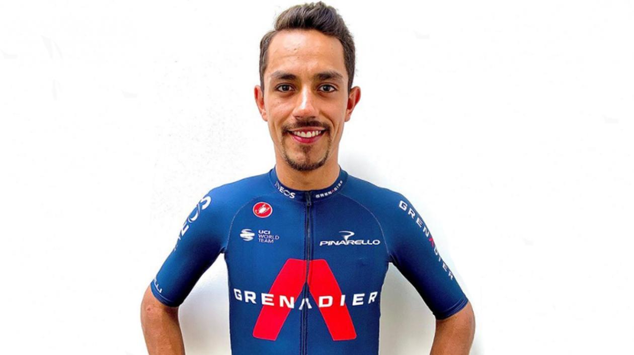 Daniel Felipe Martínez, ciclista colombiano. 