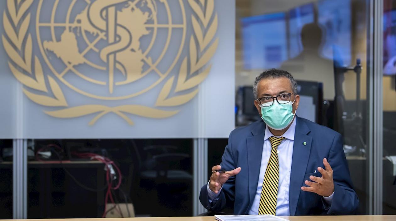 Tedros Adhanom Ghebreyesus.  