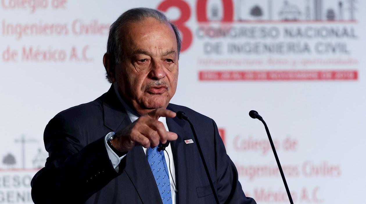 Carlos Slim, empresario.