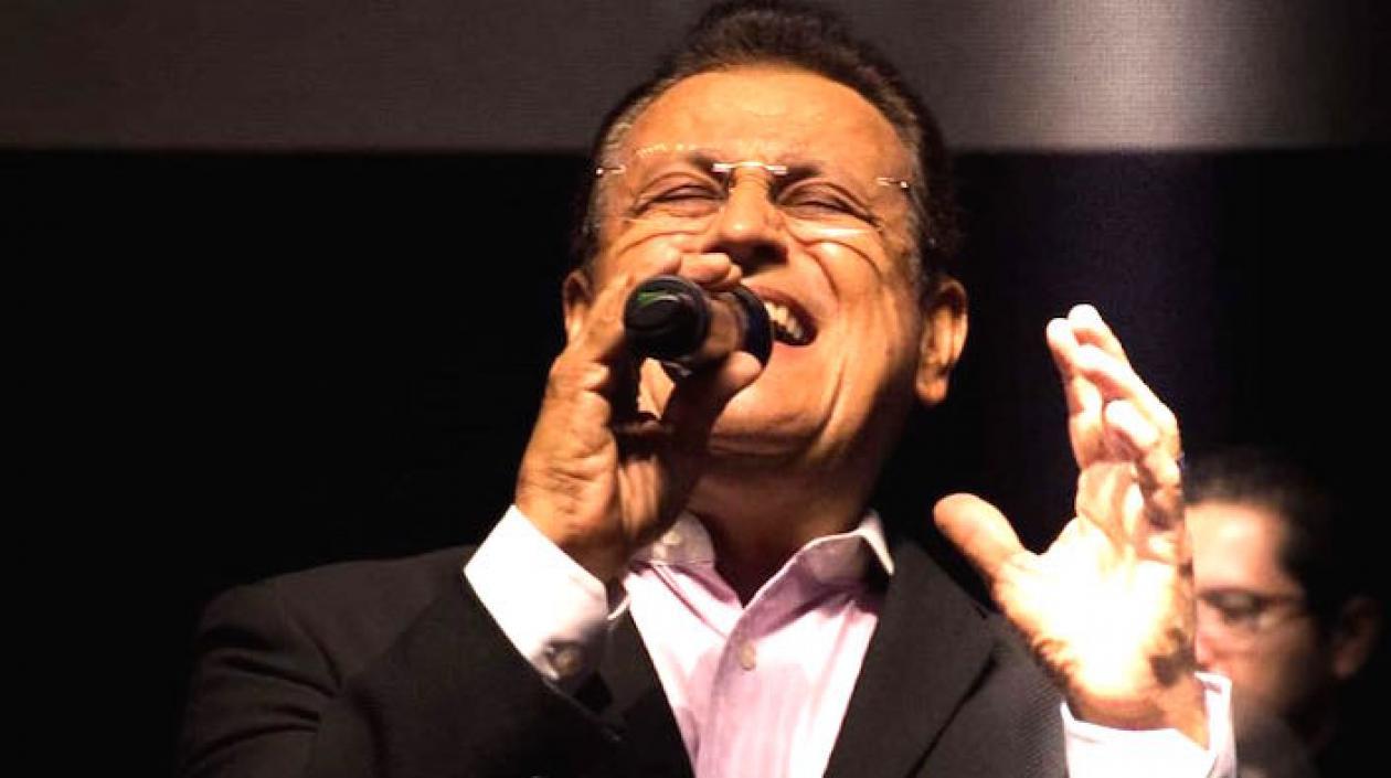 Ismael Miranda en una de sus presentaciones.