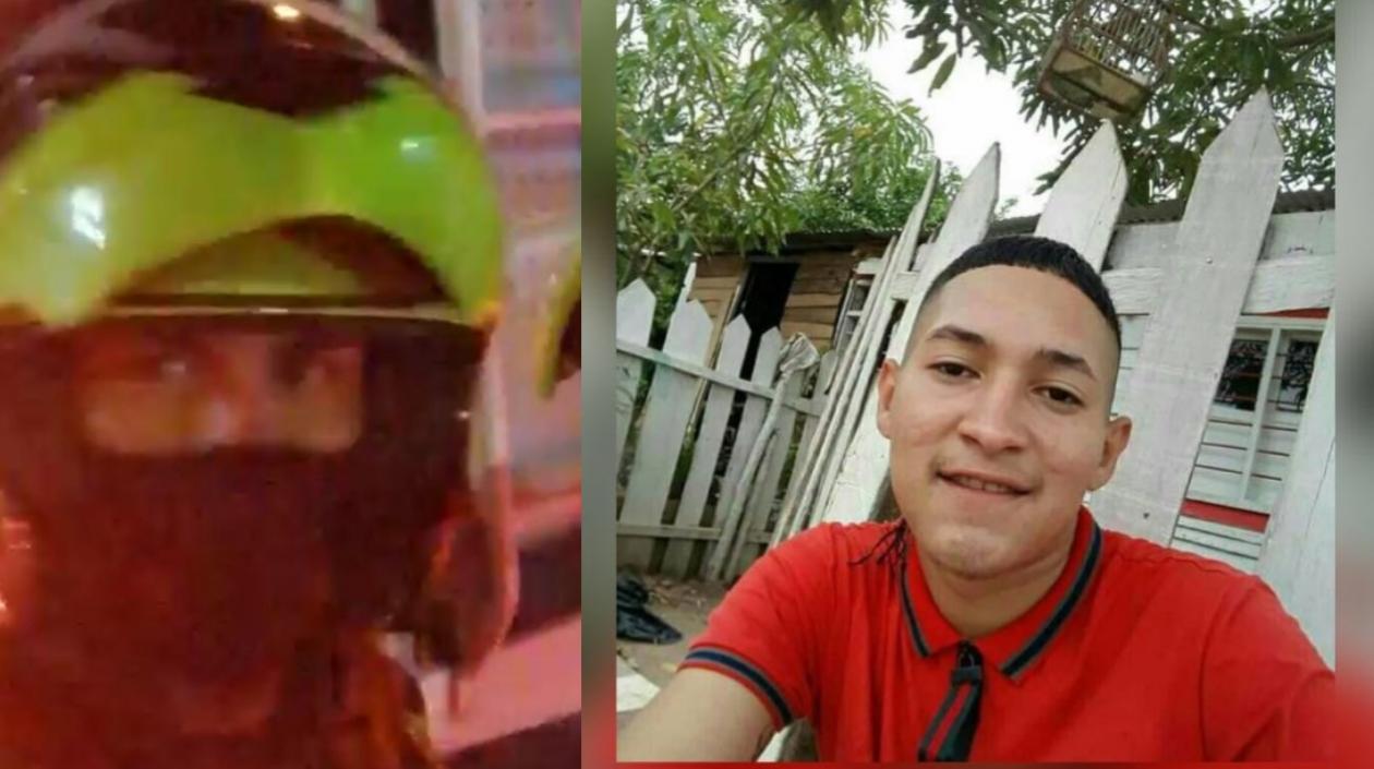 A la izquierda, el subteniente Juan Camilo Palacio Palacio; a la derecha, Jean Claud Rodríguez Jiménez.