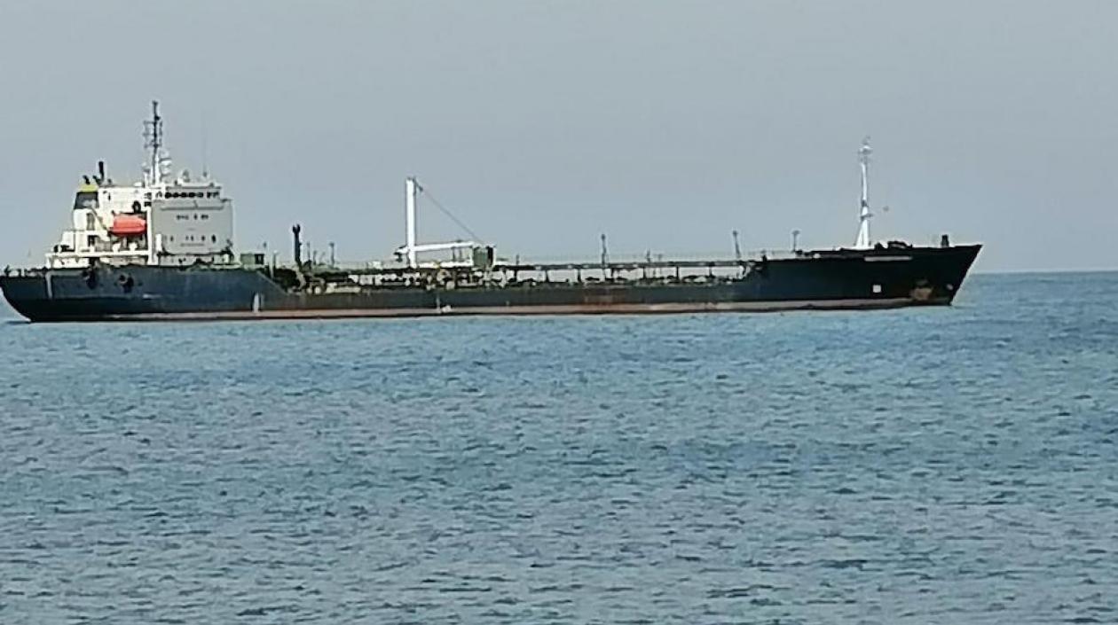 El tanquero 'Nissi Commander I', objeto de investigación.