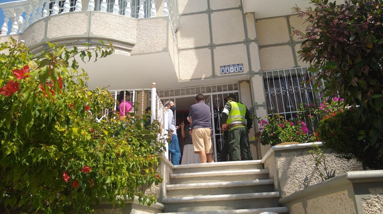 Residencia del pastor evangélico Gabriel Ferrer.