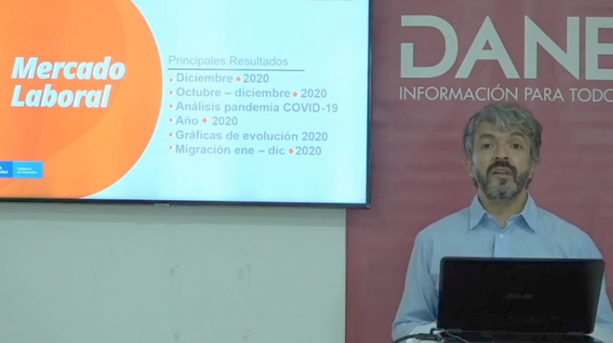 Juan Daniel Oviedo, director del DANE.