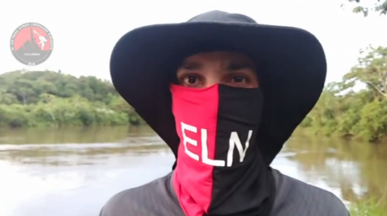 'Uriel', cabecilla del ELN dado de baja en octubre de 2020.
