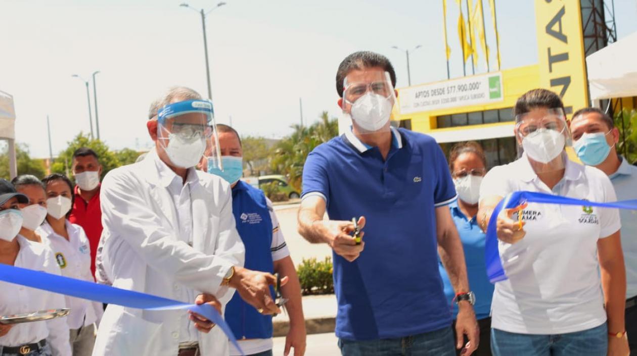 Inauguración del Hospital Materno Infantil de Soledad.