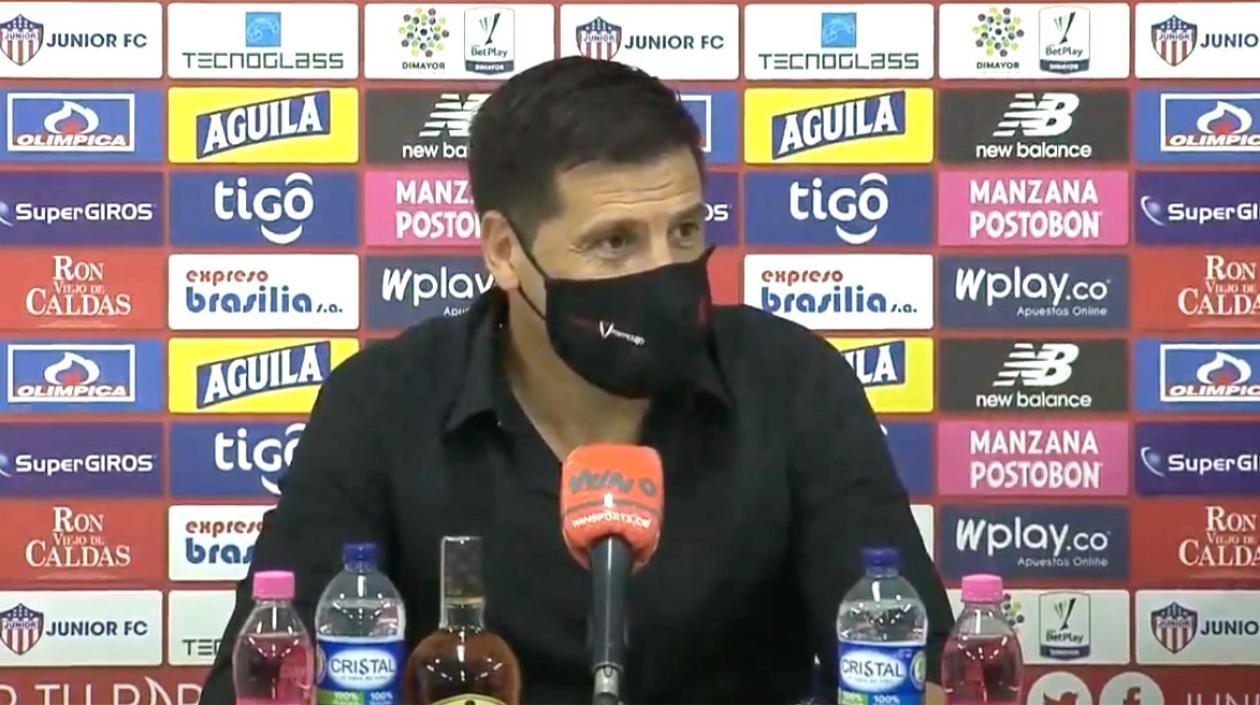 Juan Cruz Real, DT de América de Cali.