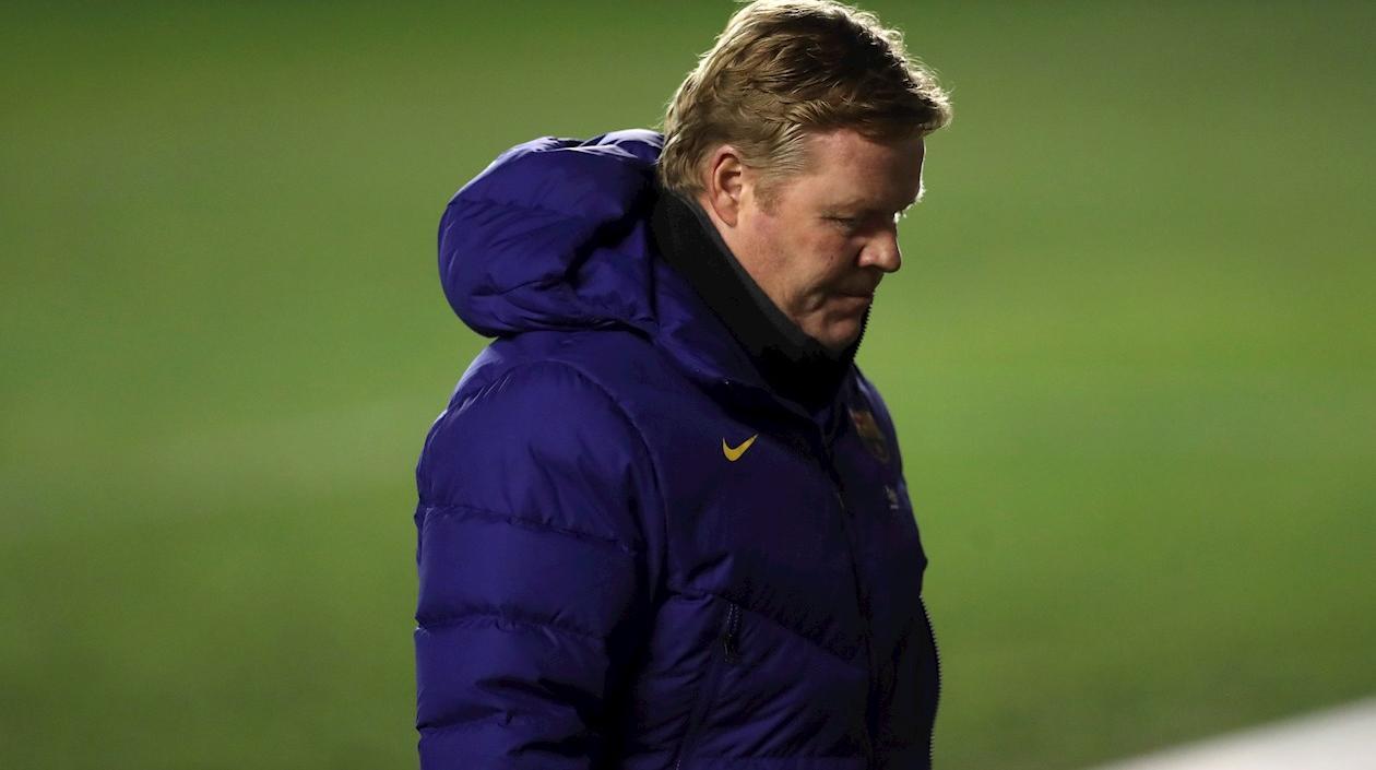 Ronald Koeman, técnico del Barcelona. 