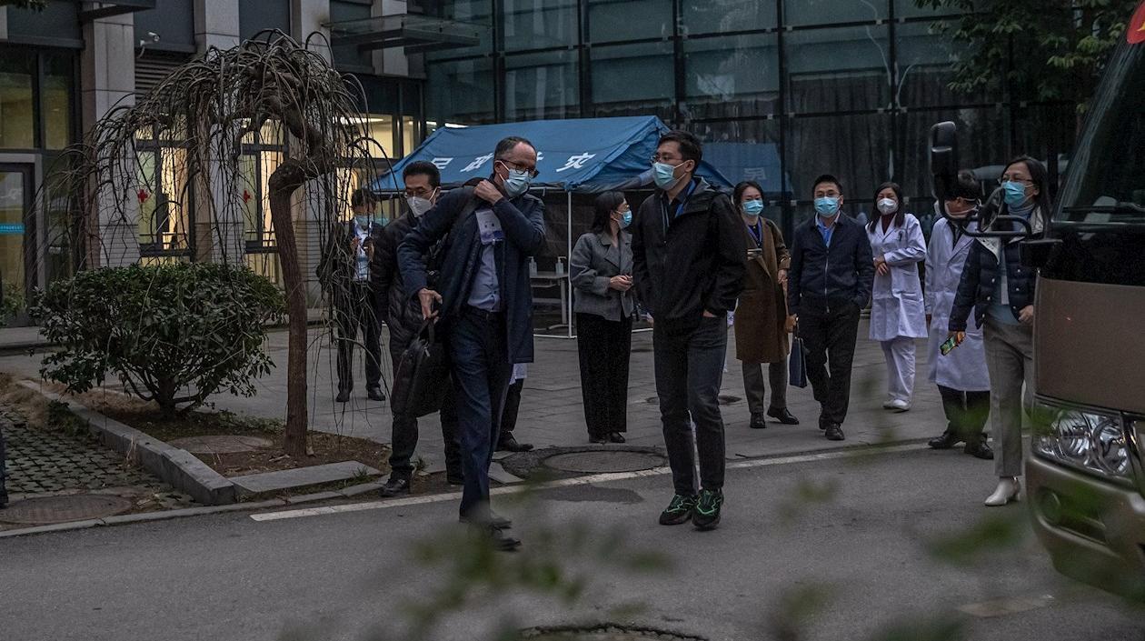 Los expertos de la OMS.