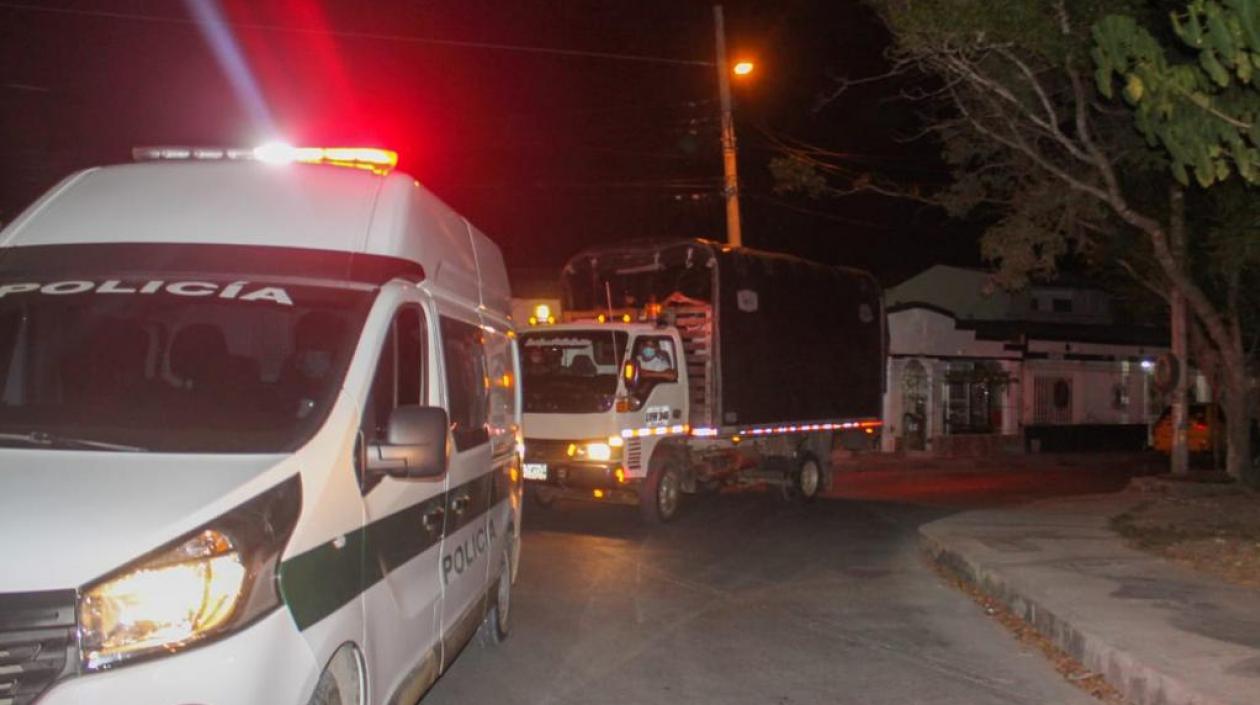 Autoridades en operativos.