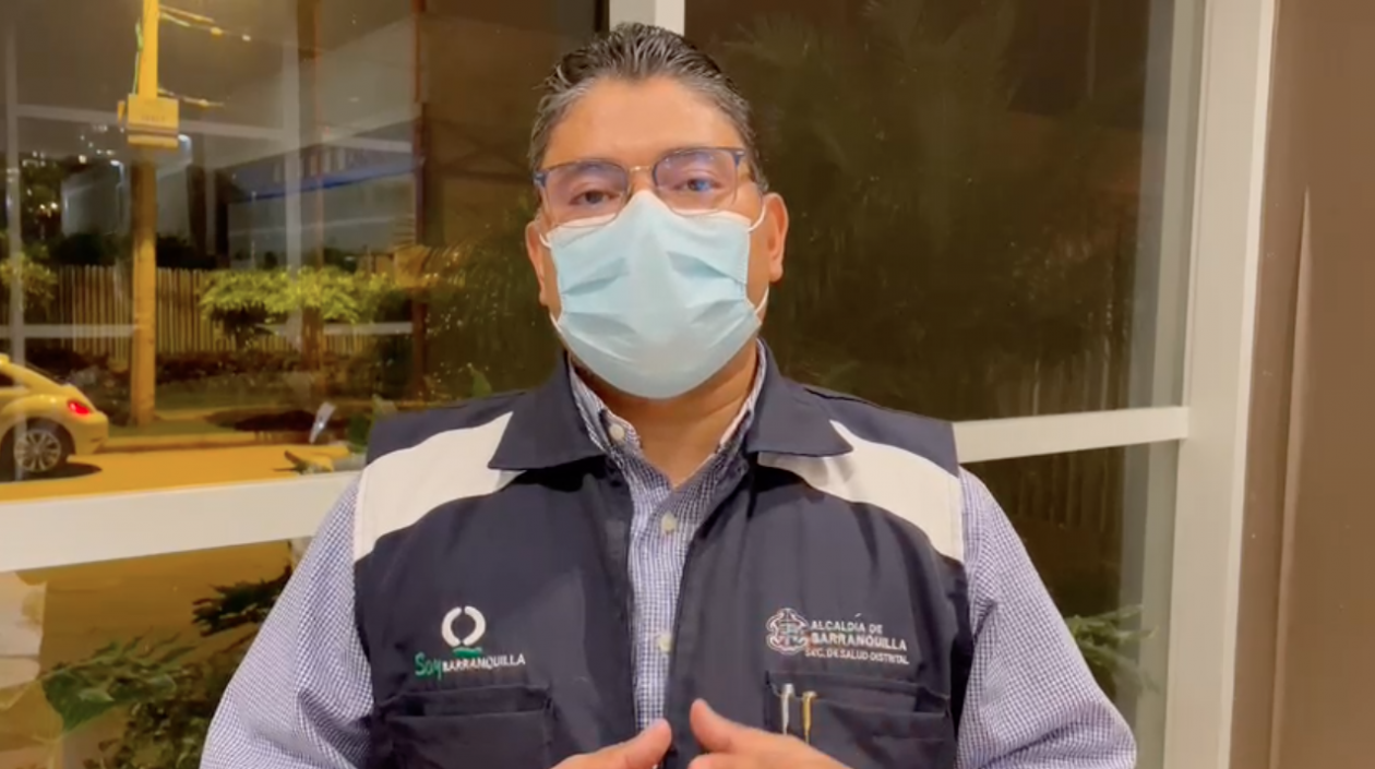 El secretario de Salud, Humberto Mendoza.