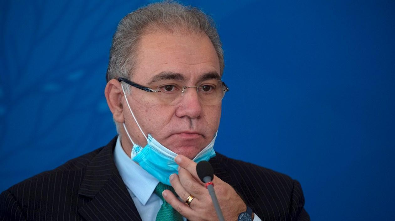 El ministro de Salud de Brasil, Marcelo Queiroga, en una fotografía de archivo. 