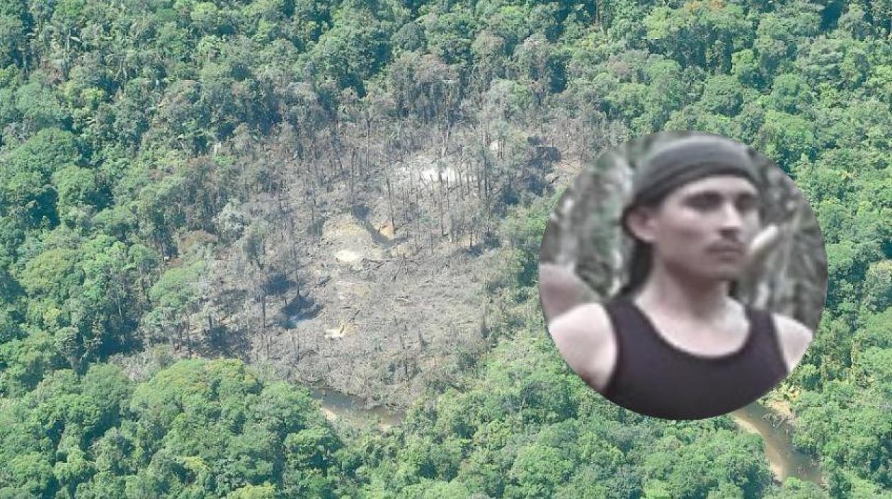 Jaider Stiven Cisneros Bossa, alias 'Mono Ferney'.