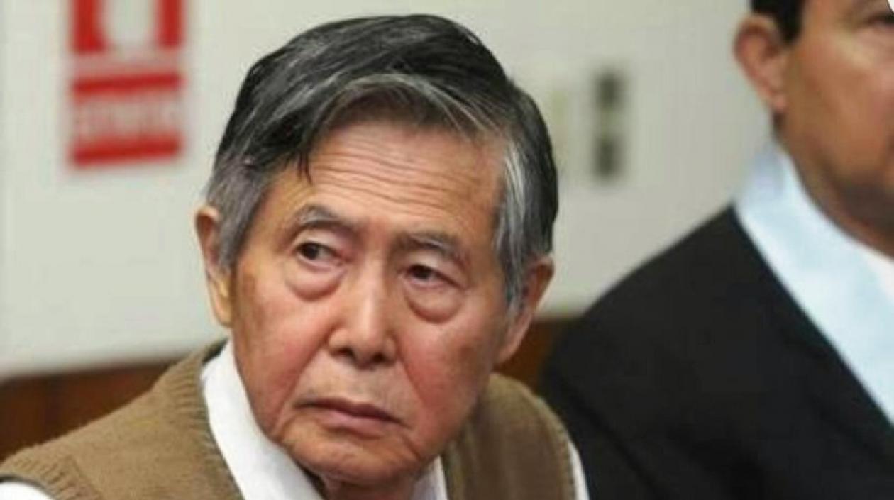 Alberto Fujimori, expresidente de Perú.