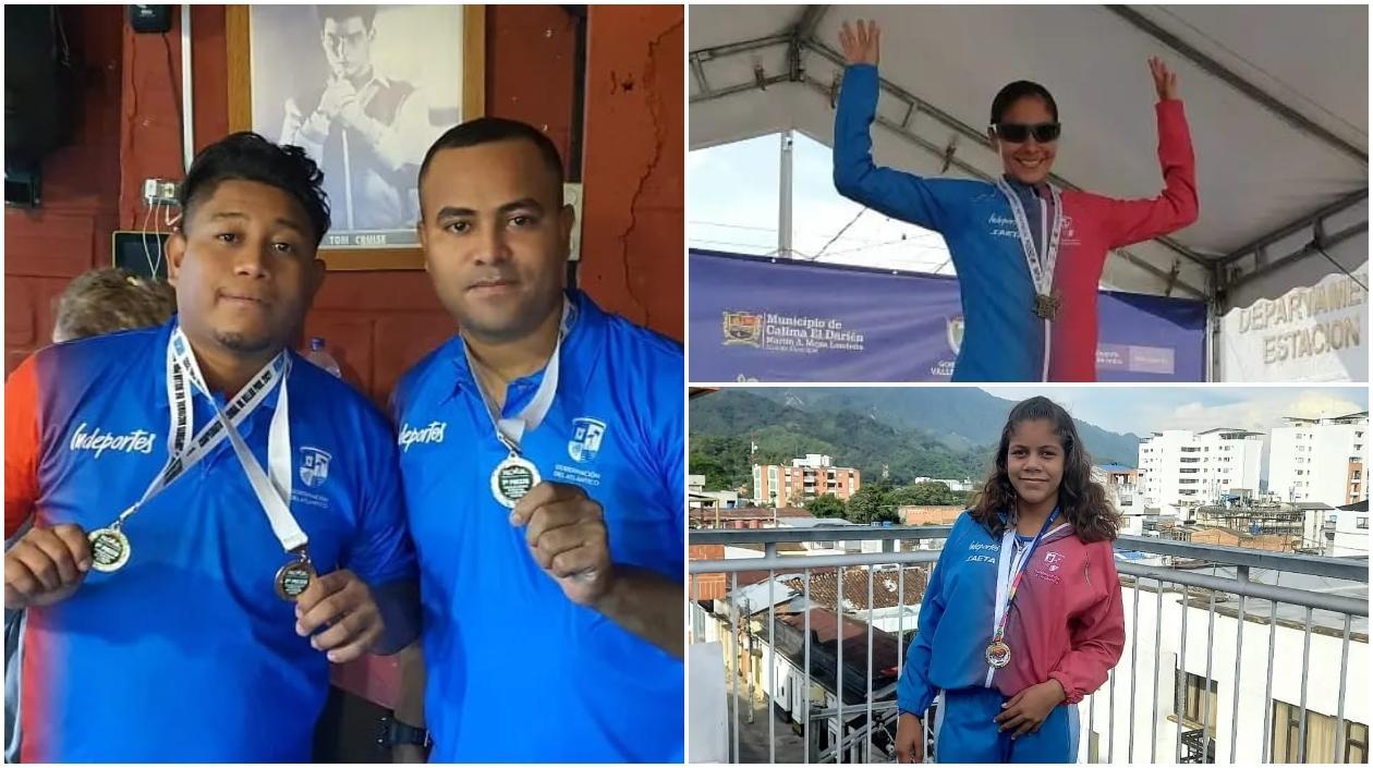 Deportistas del Atlántico que lograron medallas. 