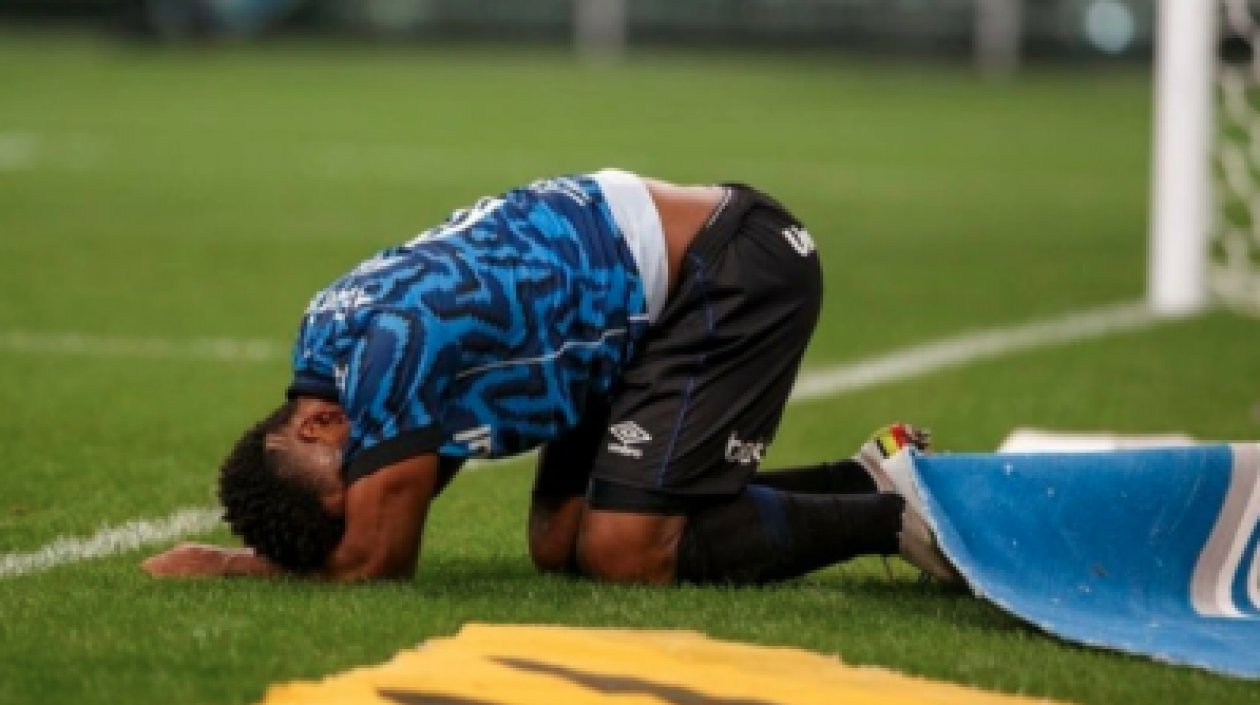 El delantero Miguel Ángel Borja.