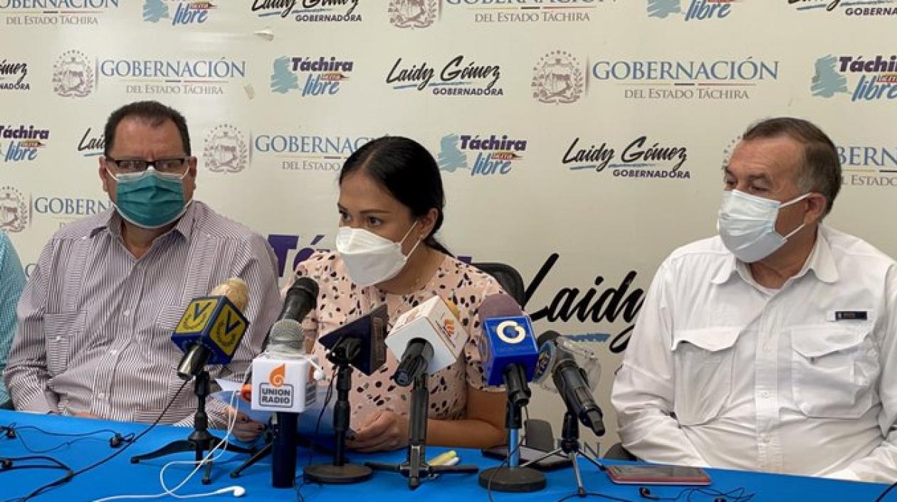 Laidy Gómez, gobernadora del Táchira.