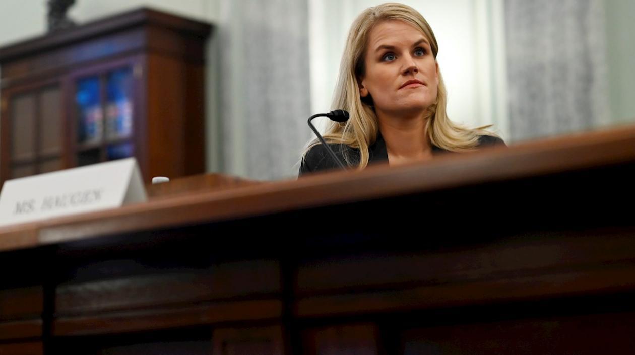 La extrabajadora de Facebook, Frances Haugen.