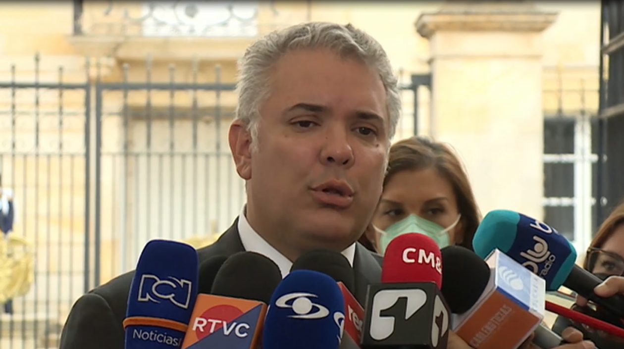 Iván Duque, presidente de Colombia.
