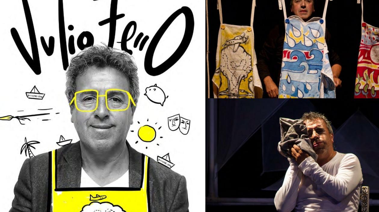 Julio Ferro, el maestro de los mimos en Colombia, estará en Luneta 50 con su obra 'Cuentos para soñar'.