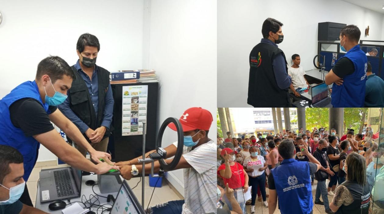 Jornada de identificación de personas vulnerables adelantada por la Personería Distrital. 