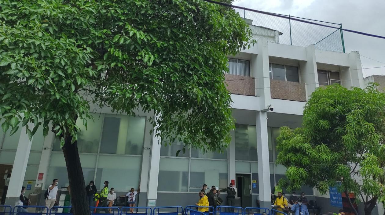 URI de la Fiscalía en el Centro de Barranquilla.