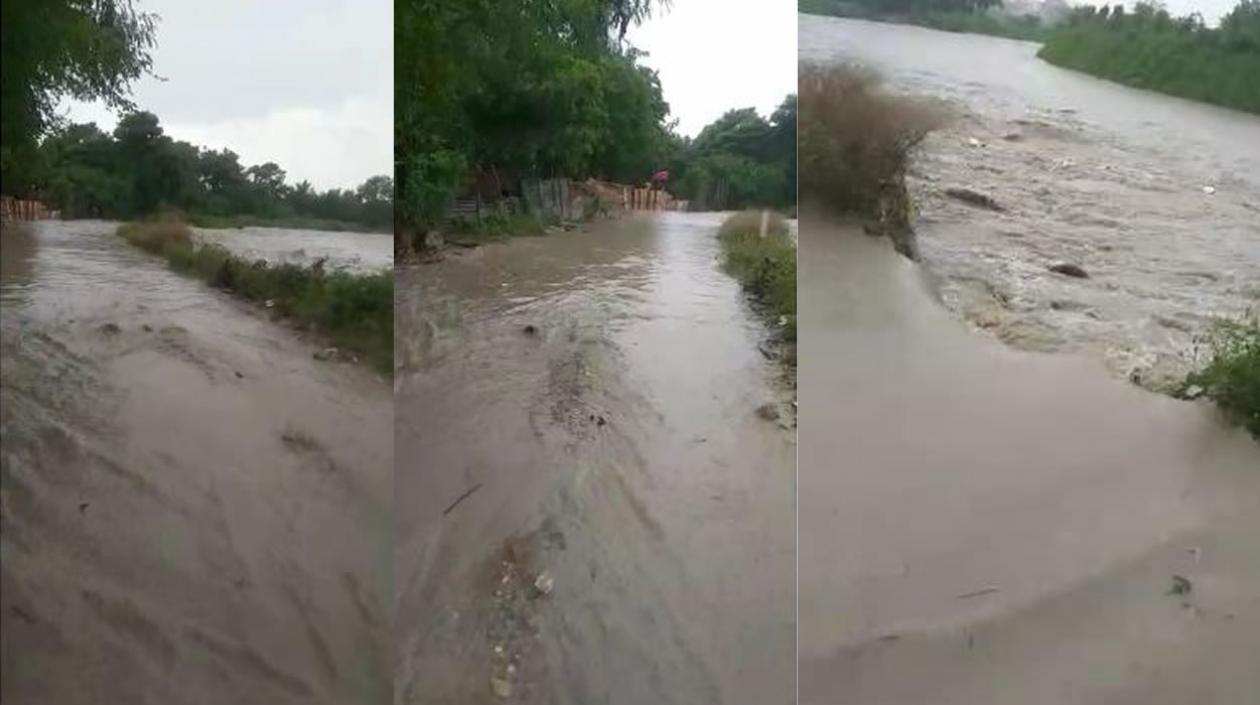 Arroyo en la vereda Cabica. 