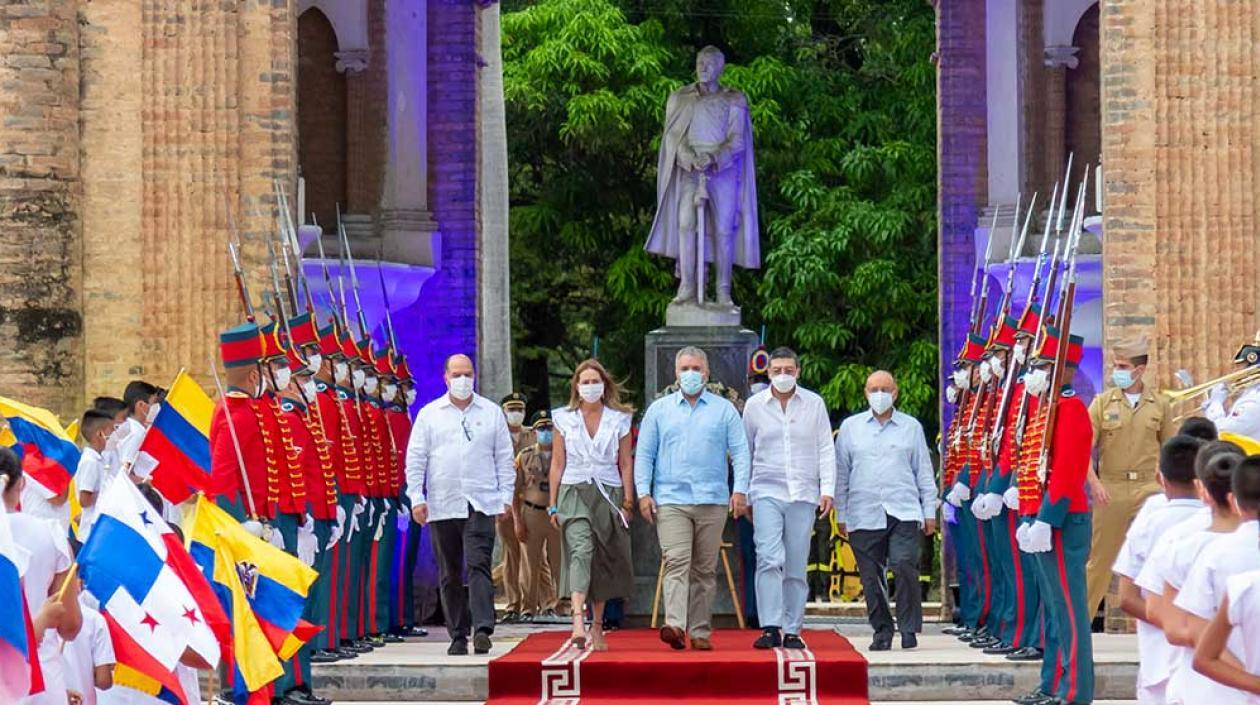 Acto de celebración en Cúcuta.