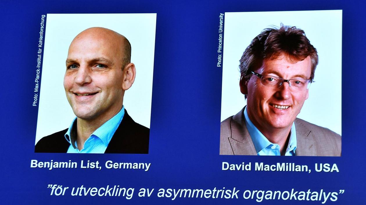 Ganadores del Premio Nobel de Química 2021