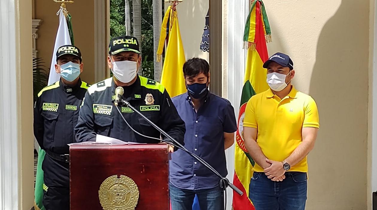 General Luis Carlos Hernández, nuevo comandante de la Policía Metropolitana. 