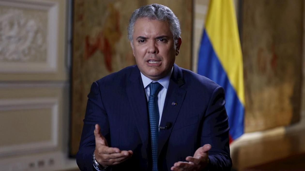 El Presidente de la República, Iván Duque.