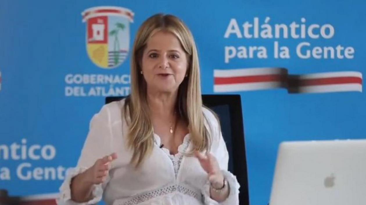 La Gobernadora del Atlántico, Elsa Noguera.